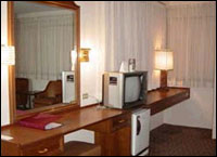 Asia Hotel Bangkok - Cabin Room - TV & Refrigerator