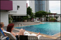 Swimming  - Baiyoke Suite Bangkok