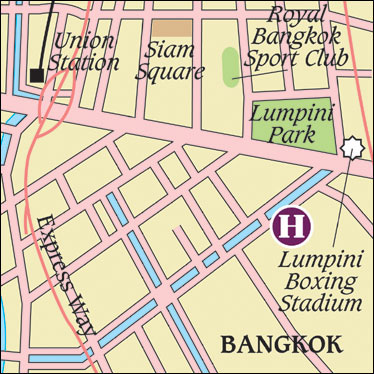 Banyan Tree Bangkok - Map