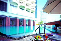 Lebua at State Tower Bangkok - Poolside Cafe - 13th Floor