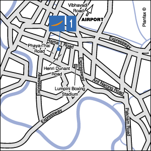 Novotel Siam Square Hotel - Map