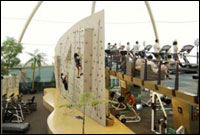 Capital Club - Rock-Climbing Wall