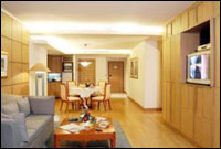 Dynasty Suite (one-bedroom), Living Area