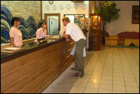 Reception - The Cha-am Methavalai Hotel