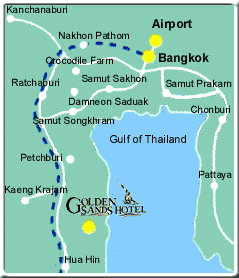 Tipviman Resort and Spa Cha Am - Map
