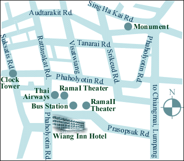 Wiang Inn Hotel, Chiang Rai