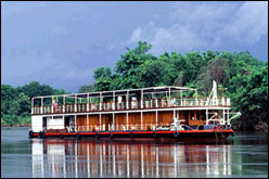 RV River Kwai Cruising on River Kwai Noi