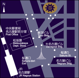 Sofitel The Cypress Nagoya - Map