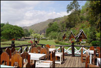 River Kwai Cabin, Kanchanaburi - View