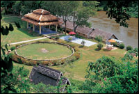 River Kwai Cabin, Kanchanaburi - View