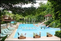 Swimming Pool - River Kwai Village Hotel, Kanchanaburi