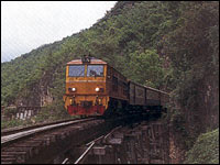 Taking a ride through history on the Death Railway train