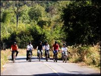 Mountain biking in the National Park