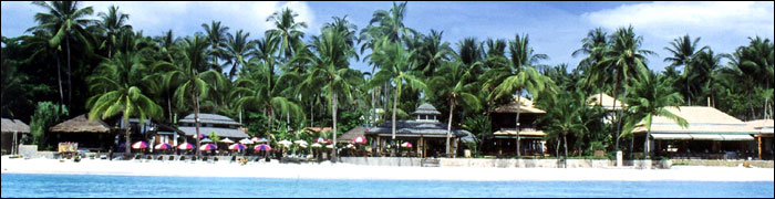 Chaba Cabana Beach Resort & Spa, Koh Samui - Front View