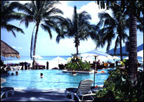 Chaba Cabana Beach Resort & Spa, Koh Samui - Pool Bar & Swimming Pool