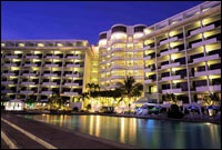 Dusit Resort Pattaya - Resort Exterior at Night