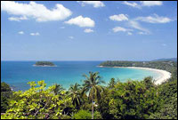 Andaman Cannacia Resort & Spa Phuket - Panoramic of Kata Beach from Resort