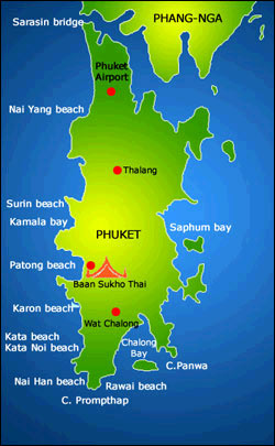 Baan Sukhothai Hotel & Spa - Map