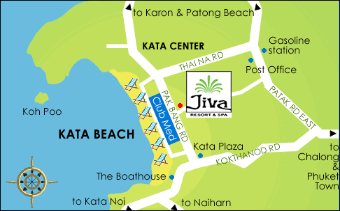 Central Kata Resort Phuket, Phuket - Map