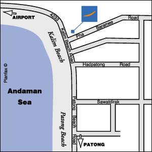 Novotel Coralia Phuket - Map