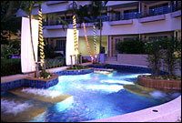 The Royal Paradise Hotel Phuket - Swimming Pool - Jacuzzi (Night Light)