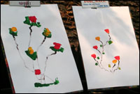 Maesa Elephant Camp - Elephant  Painting