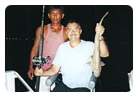 Squid catching & Deep sea fishing & seafood dinner