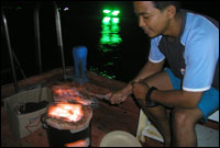 Squid Tour, Chumphon sea