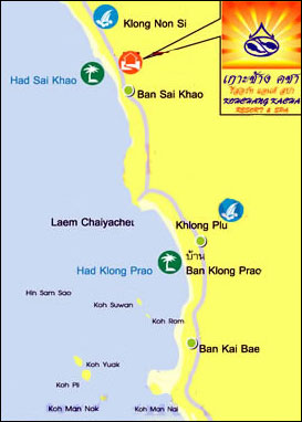 Koh Chang Kacha Resort & Spa - Map