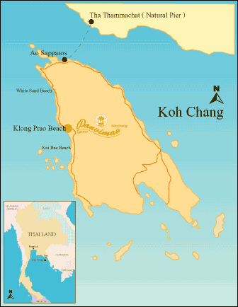 Panviman Koh Chang Resort - Map